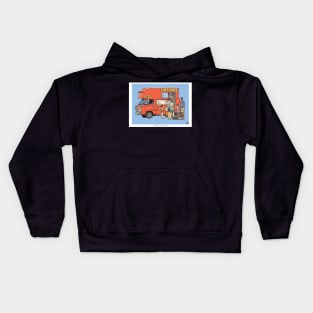 Softserve Ice cream Van Kids Hoodie